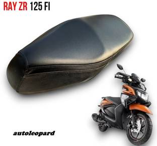 AUTOLEOPARD RAY ZR 125 FI BS6 SCOOTY BLACK SEAT COVER Single Bike Seat Cover For Yamaha Ray ZR