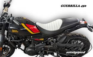 AUTOLEOPARD GUERRILLA 450 SOFT TOUCH RUBBER FOAM Single Bike Seat Cover For Royal Enfield NA