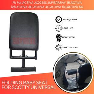 SRPHERE BSP4 Scooty Baby Seat/Baby Stand For All Scooty Models. Single Bike Seat Cover For Honda, Hero, TVS, Suzuki, Universal For Bike Universal For Bike