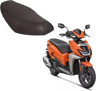KSHEERI Xoom Scooter/Scooty Removable & Washable PU Leather Waterproof Seat Cover Single Bike Seat Cover For Hero NA