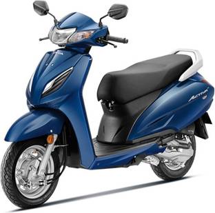 Stitchers HONDA ACTIVA BLACK COLOR Single Bike Seat Cover For Honda Activa, Activa 125, Activa 3G, Activa 4G, Activa 5G, Activa 6G, Activa i