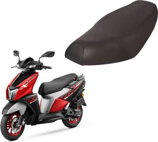 KSHEERI NTORQ 125 Scooter/Scooty Removable & Washable PU Leather Waterproof Seat Cover Single Bike Seat Cover For TVS NTorq 125