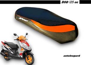 AUTOLEOPARD DIO 125 cc SCOOTY SEAT COVER Single Bike Seat Cover For Honda Dio
