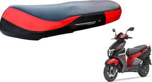 Sharm N TORQ SEAT COVER RED TONE DESIGN Single Bike Seat Cover For TVS NTorq 125
