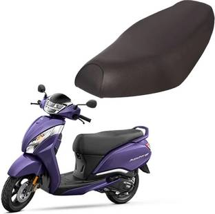 KSHEERI Jupitar 125 Removable & Washable PU Leather Waterproof Seat Cover Single Bike Seat Cover For TVS Jupiter