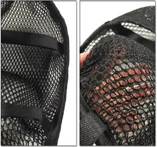 Lakshmina Enterprises 4XL_068_Free Size 3D Bike/Scooty Seat Cover Breathable Mesh Net Bike Seat Cover Single Bike Seat Cover For Honda Activa 6G