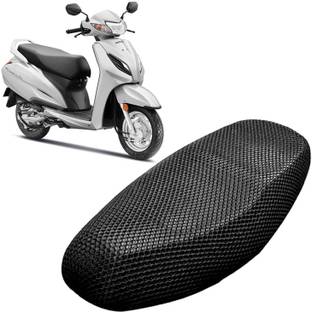 Lakshmina Enterprises NNNN 3D Free Size Bike/Scooty Seat Cover Very Soft Net Mesh Fabric and Smooth Single Bike Seat Cover For Honda Activa 5G
