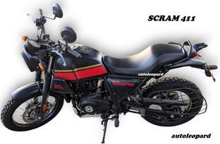 AUTOLEO HIMALAYAN SCRAM 411 SEAT COVER Single Bike Seat Cover For Royal Enfield 350 Twin Spark