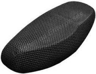 Lakshmina Enterprises Free Size 3D Motorcycle/Scooter Seat Cover Breathable Mesh Net Cushion Black Single Bike Seat Cover For Honda Activa, Activa 125, Activa 3G, Activa 4G, Activa 5G, Activa 6G, Activa i