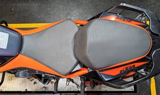 AUTOLEOPARD KTM 125 DUKE SEAT COVER Split Bike Seat Cover For KTM NA