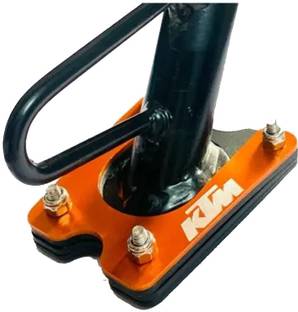 Vagary Side Stand Extender for KTM Duke, KTM RC All Models (Orange) Bike Side Stand