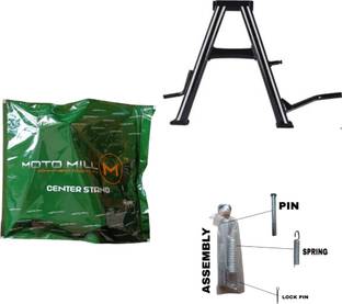 Moto Mill Apache-RTR All Models with Pin & Spring Bike Centre Stand