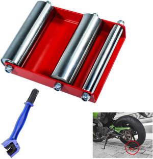 Miwings Portable Wheel Roller for All Bikes Bike Storage Stand