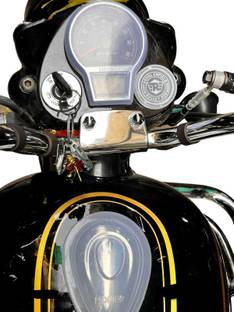 KOHLI BULLET ACCESSORIES Speedo Meter, AMP Meter and Tank Cap Cover For RE Standard 2023 Bullet Meri Strap Royal Enfield NA Bike Tank Cover