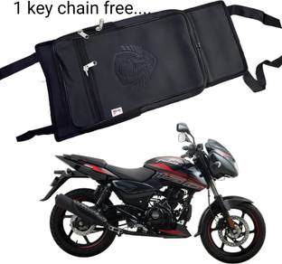 Moliyam Bajaj Pulsar 150CC Petrol Tank Cover Strap (Black) BPC07478 Strap Bajaj Pulsar 150, Universal For Bike Bike Tank Cover