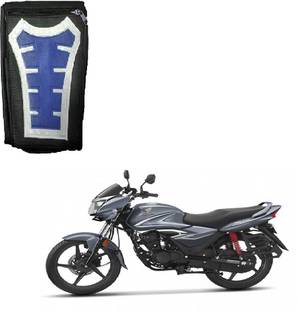 ASESOMECREATION TCP9 BIKE TANK COVER WATERPROOF(BLUE) Strap Honda Shine, Universal For Bike Bike Tank Cover