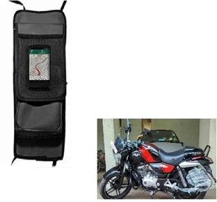 ASESOMECREATION TC3P-50 Strap Bajaj V 150 Bike Tank Cover