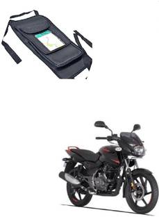 Moliyam MOBILE TANK COVER MOBILE POCKET - 010 Strap Bajaj Pulsar 150, Universal For Bike Bike Tank Cover