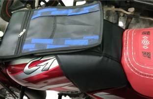 Go Go Liners Bajaj CT 100 Tank Cover - Durable and Stylish Protection for Your Bike Strap Bajaj CT 100 Bike Tank Cover
