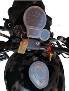 Adino Speedo Meter, AMP Meter and Tank Cap Cover For RE Standard 2023 +24 Bullet Bike Tank Pad