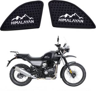 ASRYD Royal Enfield Himalayan AntiSlip Silicone Thai Pad Water Resistant Sticker Black Bike Tank Pad