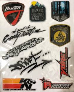 SanoxGrafixs jh Xtreme-Speed-Racer-DecalSet Bike Tank Pad