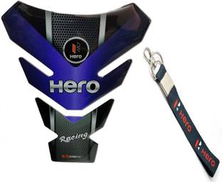 Golden Lion Hero Tank Pad Bike Tank Pad blue Bike Tank Pad with key chain Bike Tank Pad Bike Tank Pad