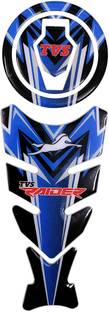 S.R Grafix Raider Blue Bike Tank Pad