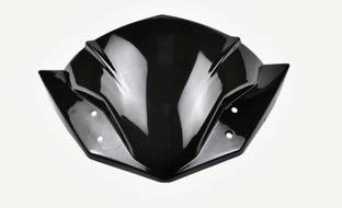 OBEROI'S TRADERS Universal Small Headlight Visor Glass Wind Deflector for All Scooty and Bike Windshield