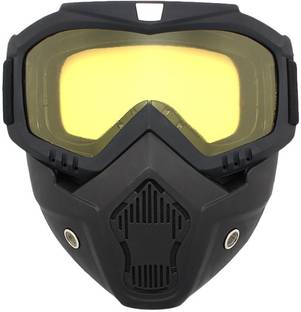 DAZZRIDE Motorcycle Riding Goggles ATV Dirt Bike Off Road Riding Color Eye Glasses Yellow Bike Windshield