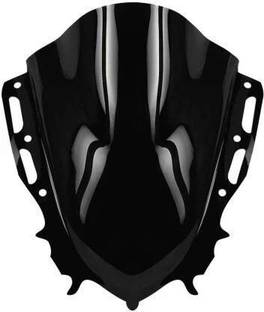 AOWBIKES Unbreakeable Visor For Yamaha R15 V4 Bike Windshield