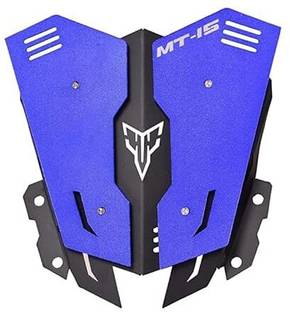 R U TRADERS MT-15 Motorcycle Windshield Guard Bike Windshield