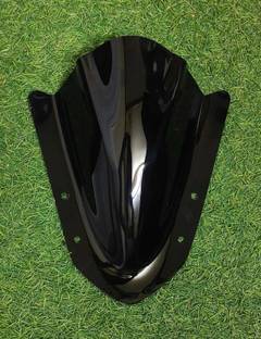 Am Auto Double Bubble Visor Aerox155 Bike Windshield