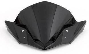 AOWBIKES STU-MINI-DIO-VISOR-BLK-05 Bike Windshield