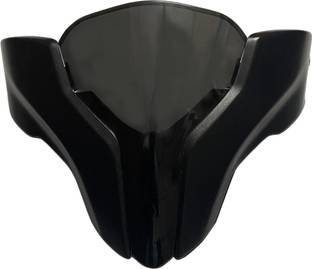 Digital Craft Head Light Visor Glass Compatible for Pulsar NS160. Bike Windshield