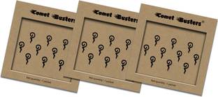 Comet Busters Traditional Designer Black Bindi For Women Forehead Black Bindis