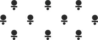 Comet Busters Handcrafted Traditional Black Bindi For Women (BV058) Forehead Black Bindis