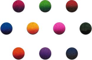 Comet Busters Beautiful Handcrafted Ombre Round Bindis (8mm) Forehead Multicolor Bindis