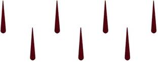 Comet Busters Basic Maroon Tilak Bindis (20 mm) Forehead Maroon Bindis