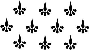 Comet Busters Handmade Traditional Black Bindi For Women (BV061) Forehead Black Bindis