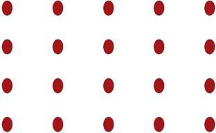 Comet Busters Red Oval Bindis (5mm) (BIN1058) Forehead Red Bindis