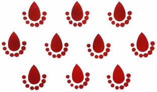 Comet Busters Traditional Handcrafted Red Bindi (BV257) Forehead Red Bindis