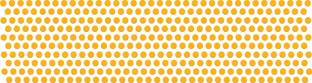 Comet Busters Beautiful Handcrafted Round Dark Yellow Velvet Bindis (3 mm) (BIN2067) Forehead Yellow Bindis