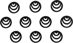 Comet Busters Round Black Bindi (BV463) Forehead Black Bindis