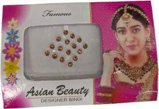 Urban Magic Bindi Designer 2 Forehead Red Bindis