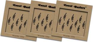 Comet Busters Handcrafted Traditional Black Bindi for Women(15mm) Forehead Black Bindis