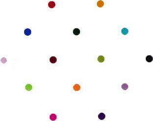Comet Busters Small Round Multicolor Bindi (2mm) (BV601) Forehead Multicolor Bindis