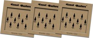 Comet Busters Traditional Black Beautiful Bindi Forehead Black Bindis