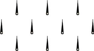 Comet Busters Black Long Tilak Bindi for Women With Single Stone (13mm) (BV1448) Forehead Black Bindis