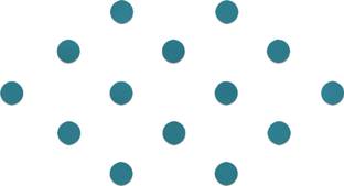Comet Busters Basic Round Turquoise Velvet Bindi (4 mm) (BV868) Forehead Blue Bindis